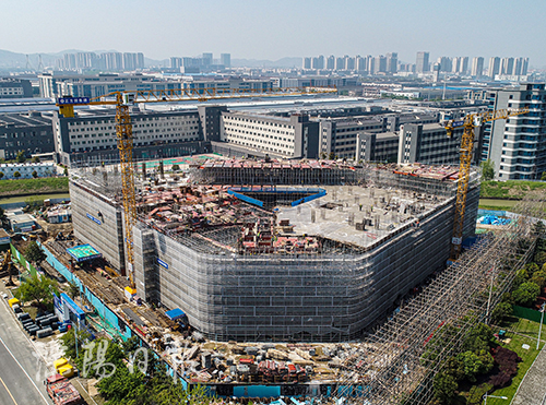 联赢激光华东技术中心建设项目进展顺利