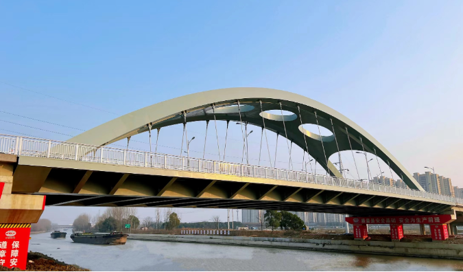 芜申线溧阳城区段航道整治工程荣获第十六届“中国钢结构金奖”